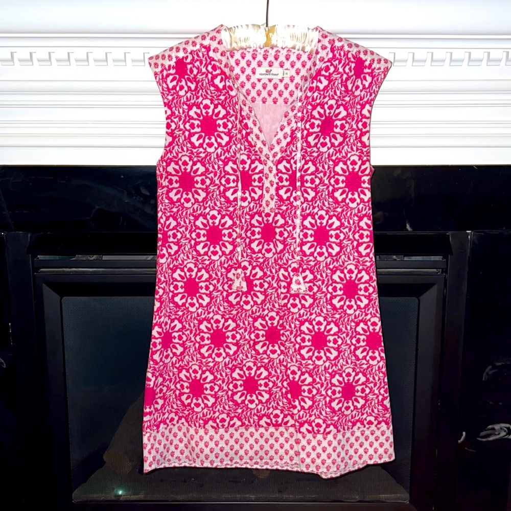 Vineyard Vines Tile Medallion Print Tunic Dress